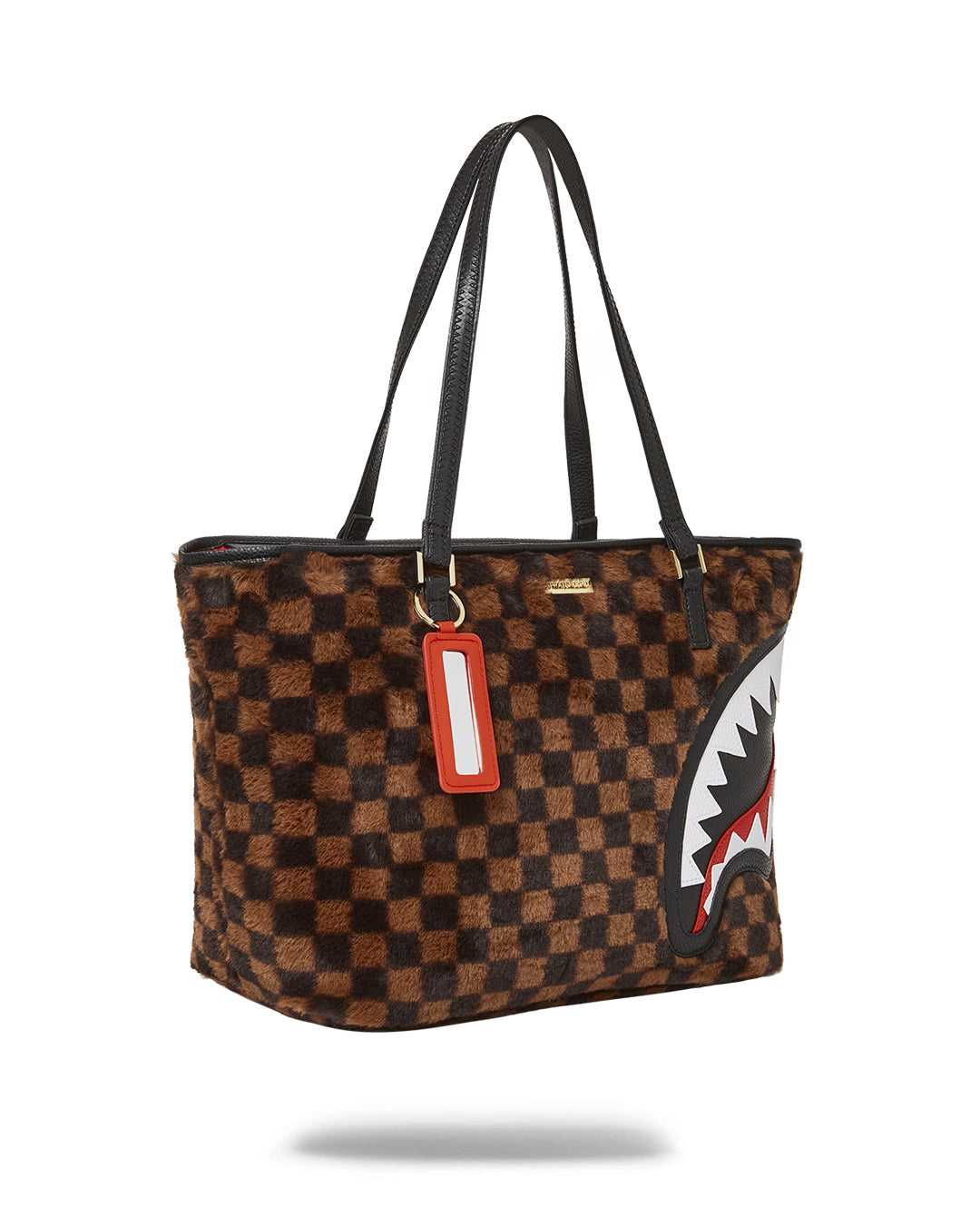 Τσαντεσ Sprayground Fur Sharks In Paris Tote καφε | 3682VMINC