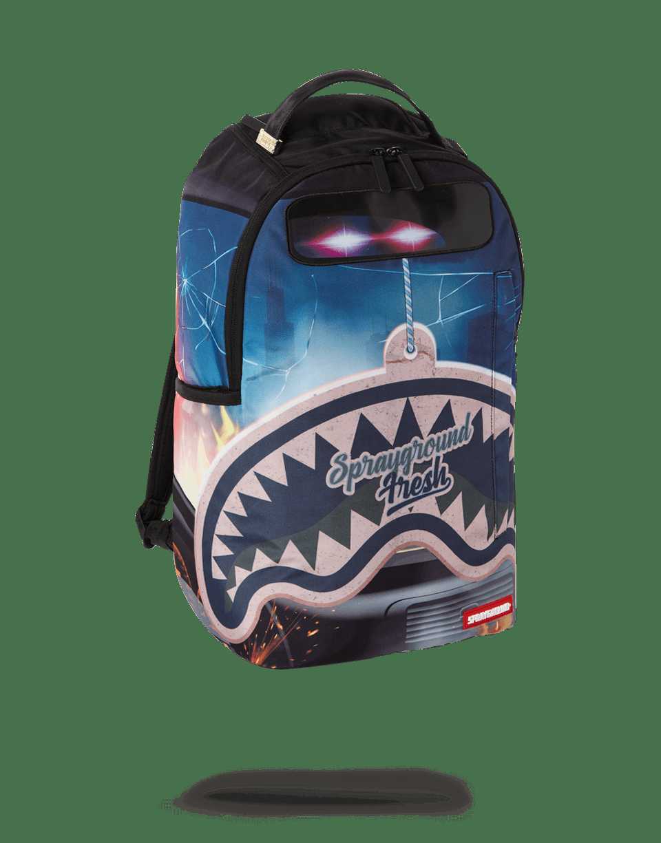 Σακιδια Sprayground Grand Theft Shark μπλε | 4189PCOIU