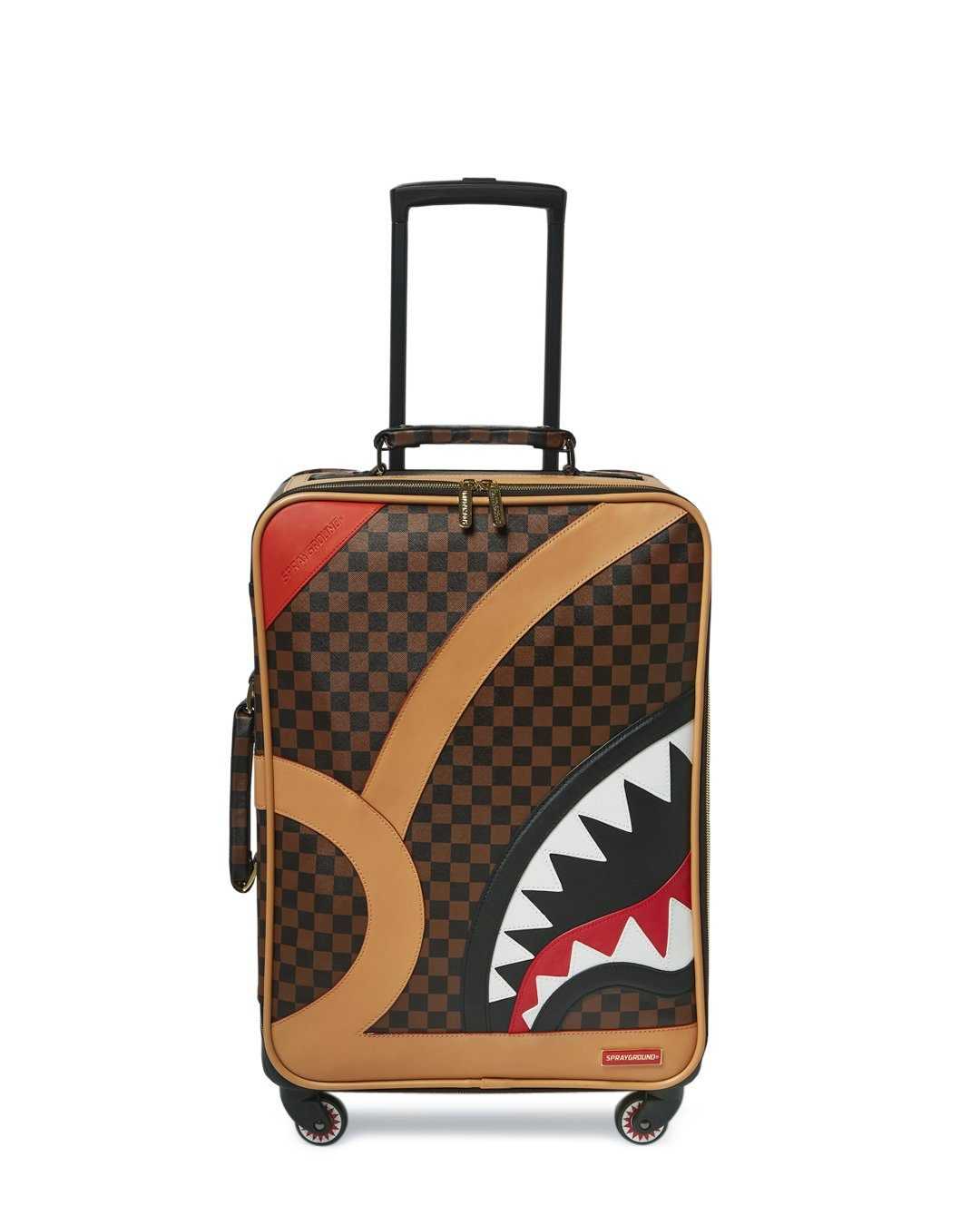 Βαλιτσεσ Sprayground Henny Air To The Throne Cut & Sew Vegan Leather Carry-on Πολύχρωμο | 7354QLCOR