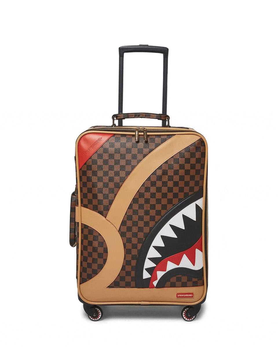 Βαλιτσεσ Sprayground Henny Air To The Throne Cut & Sew Vegan Leather Carry-on Πολύχρωμο | 7354QLCOR