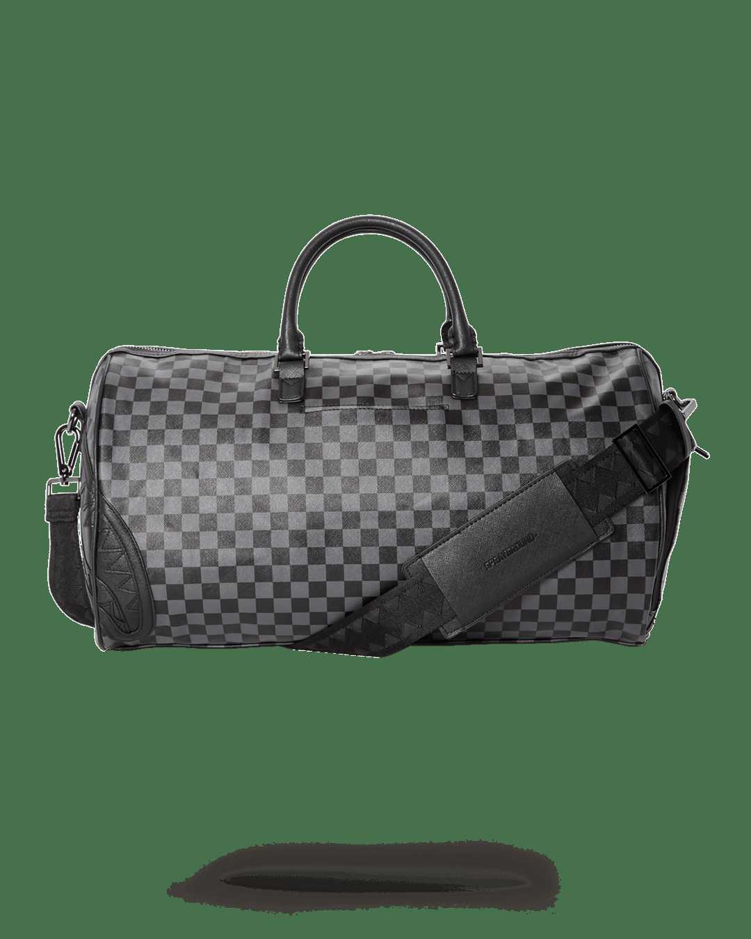 Τσαντεσ Sprayground Henny Checkered Duffle μαυρα | 5083FNMHV