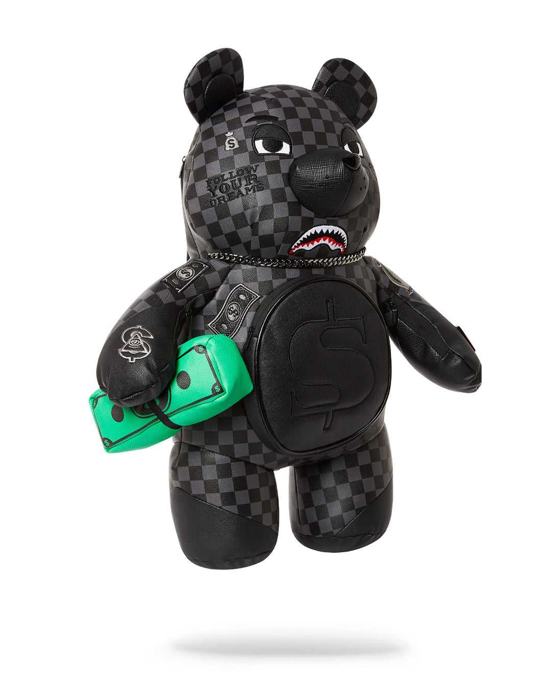 Σακιδια Sprayground Henny Sip Bear μαυρα | 1857EOJNP