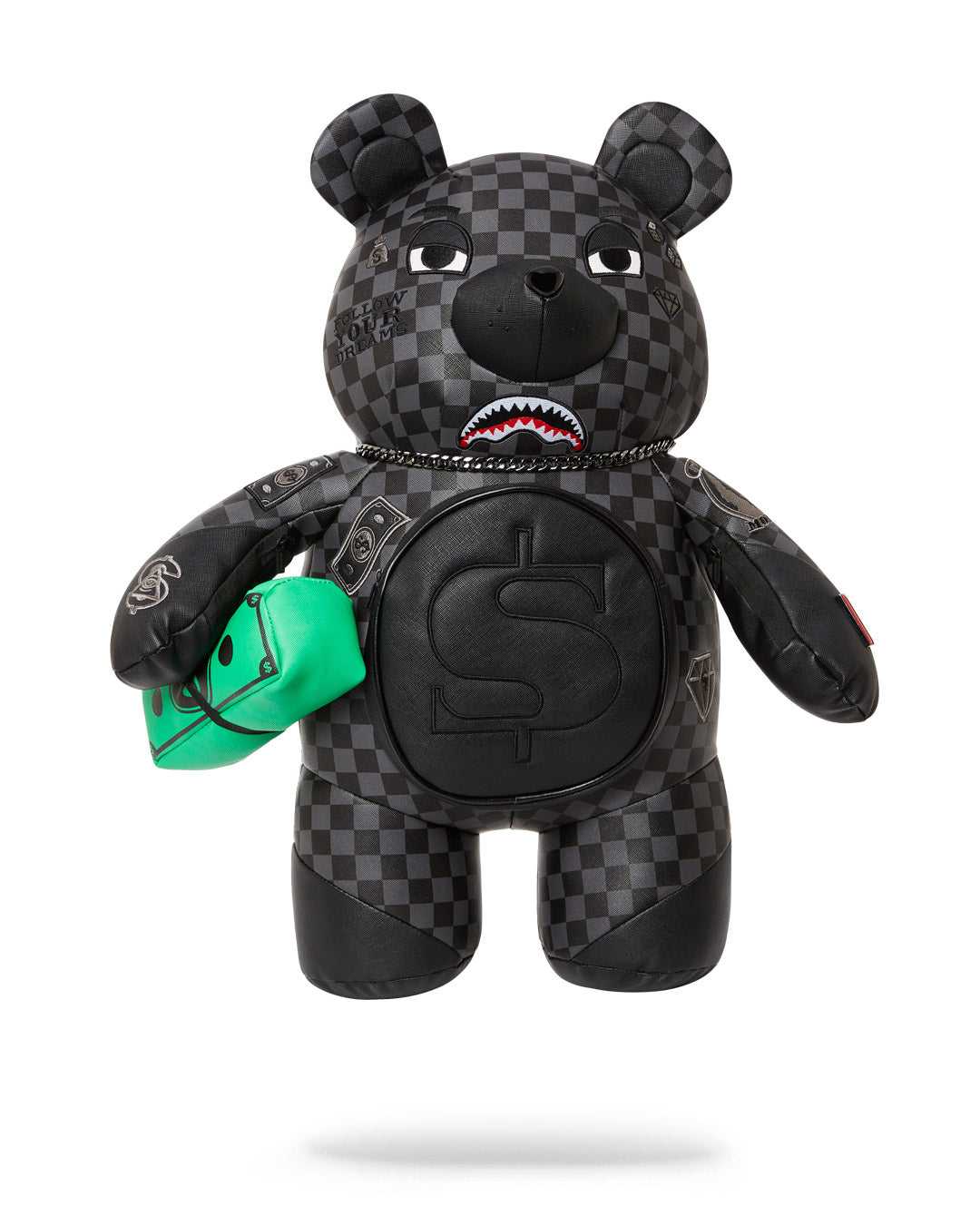 Σακιδια Sprayground Henny Sip Bear μαυρα | 1857EOJNP