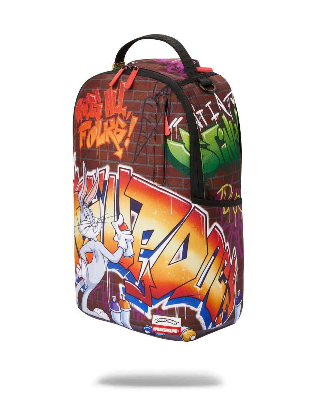 Σακιδια Sprayground Looney Tunes Graff Dlxr καφε | 5834QITRX