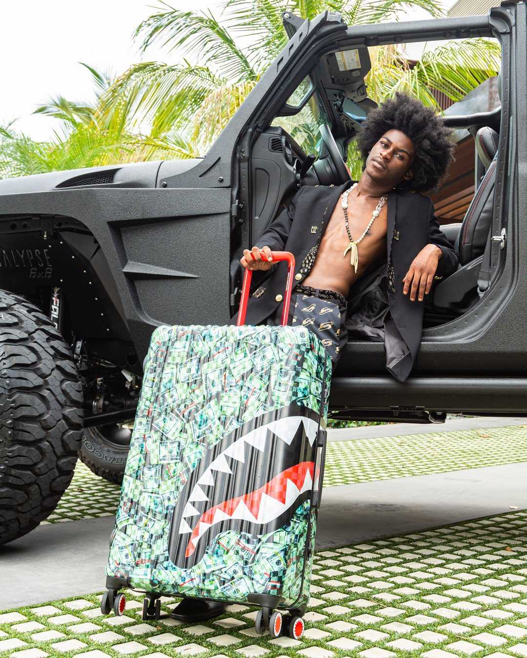 Βαλιτσεσ Sprayground Mama I Made It Sharkitecture Hardshell Full-size Πολύχρωμο | 2671FVAWH