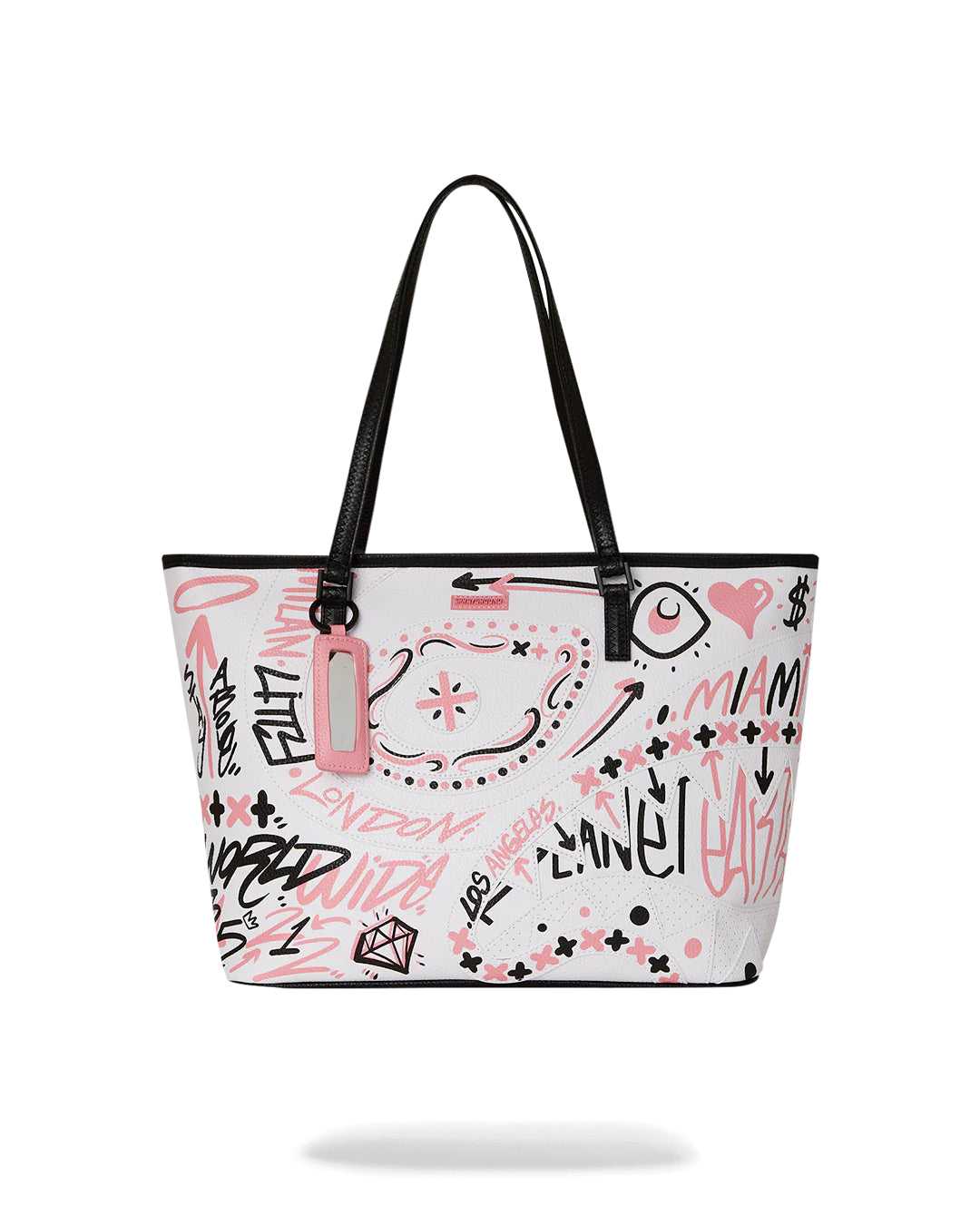 Τσαντεσ Sprayground Marker Hits Tote Toiletry ροζ | 4156UKPBJ