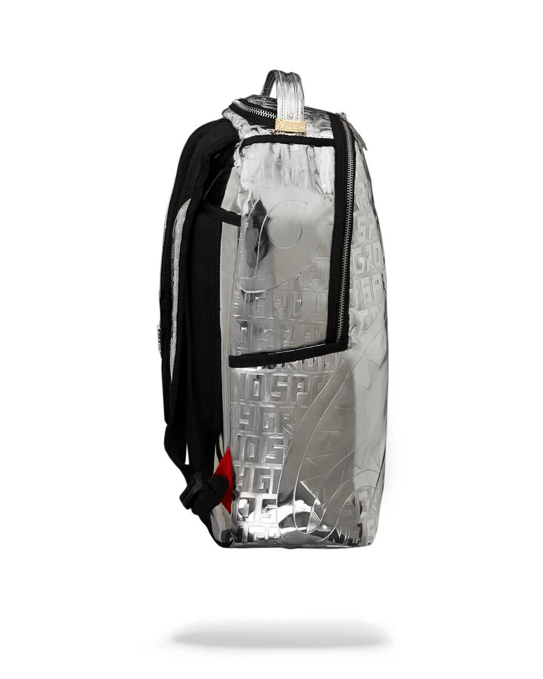 Σακιδια Sprayground Metallic Infiniti Dlxvf μεταλλικός ασημι | 1058ZXOML