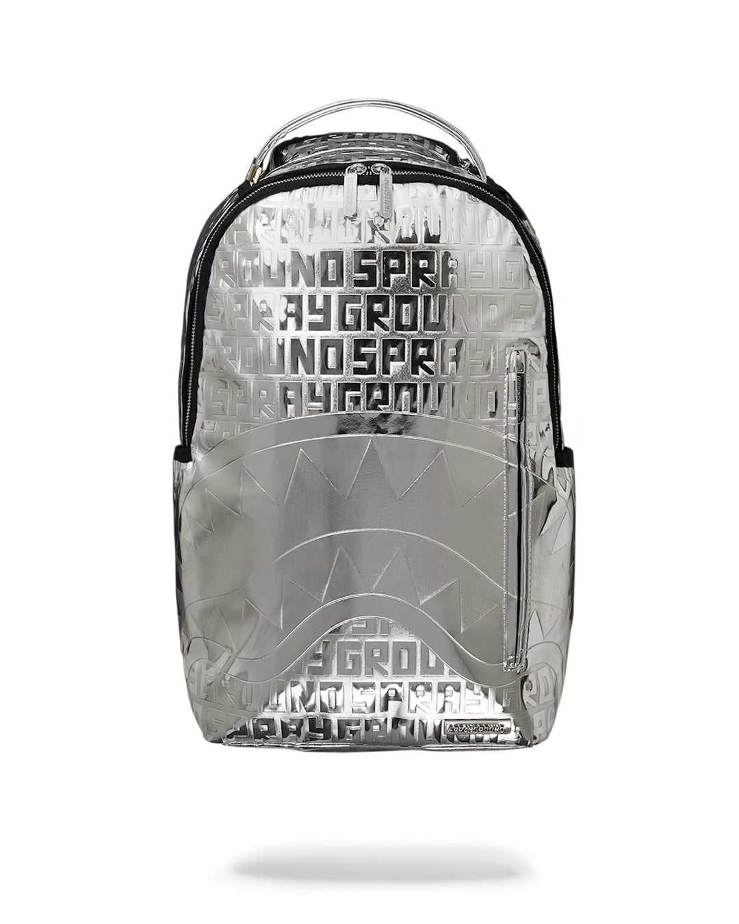 Σακιδια Sprayground Metallic Infiniti Dlxvf μεταλλικός ασημι | 1058ZXOML