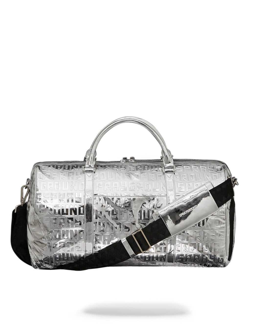 Τσαντεσ Sprayground Metallic Infiniti Duffle μεταλλικός ασημι | 8216IBFRV