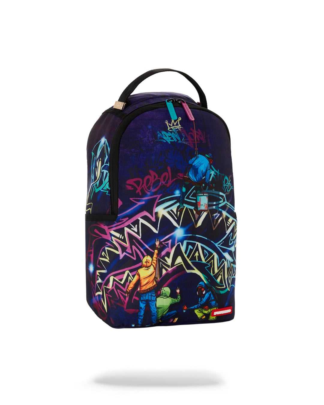 Σακιδια Sprayground Mini Graffiti Art μπλε | 7509SQWVC