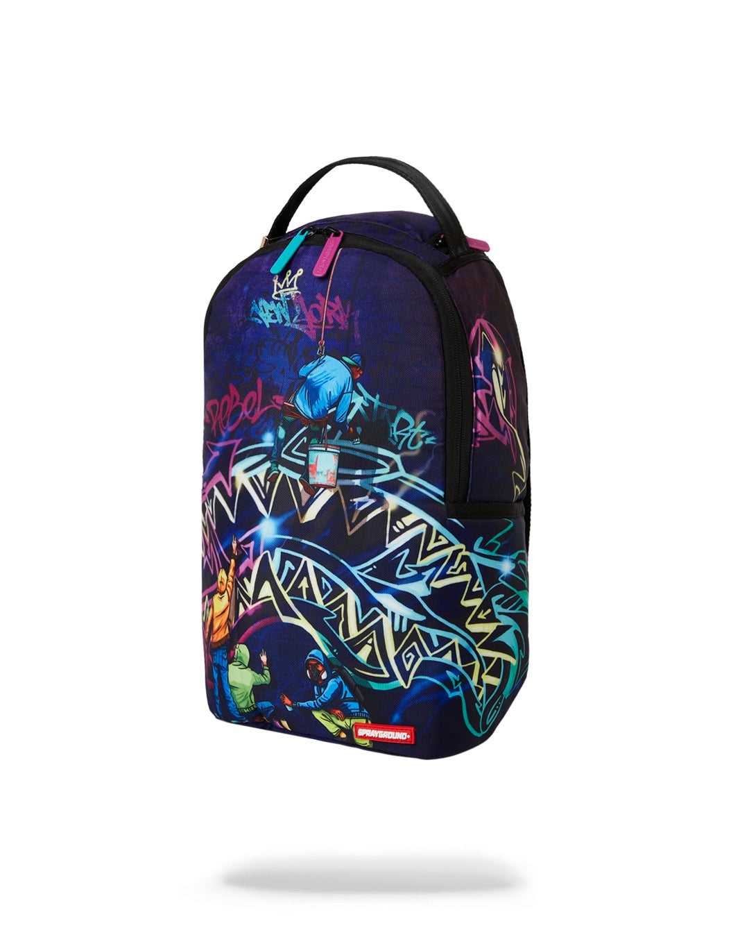 Σακιδια Sprayground Mini Graffiti Art μπλε | 7509SQWVC