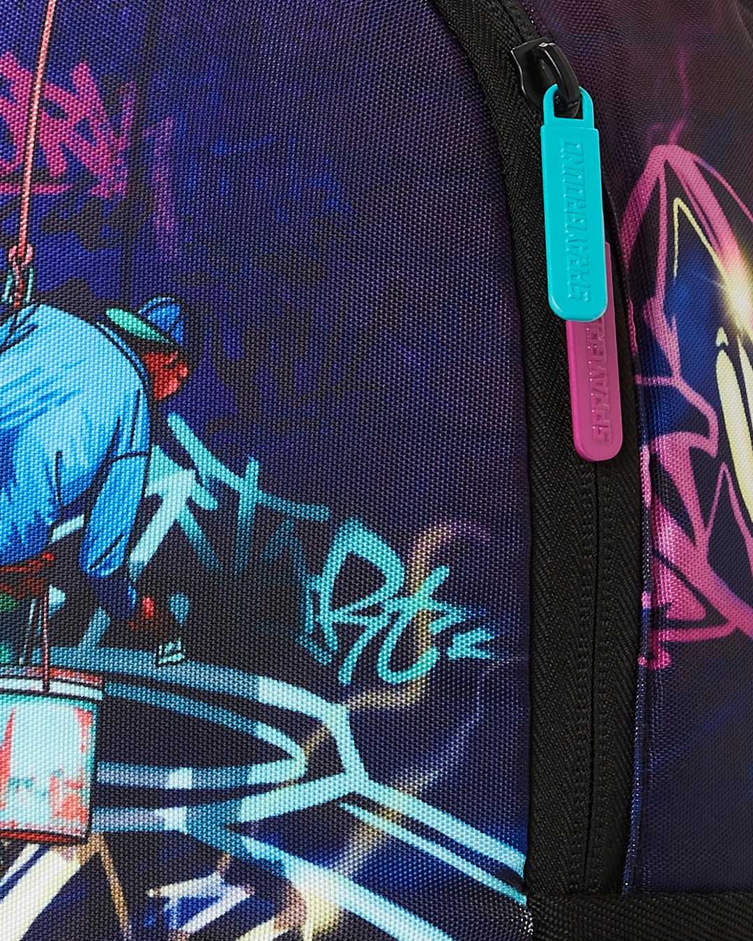 Σακιδια Sprayground Mini Graffiti Art μπλε | 7509SQWVC