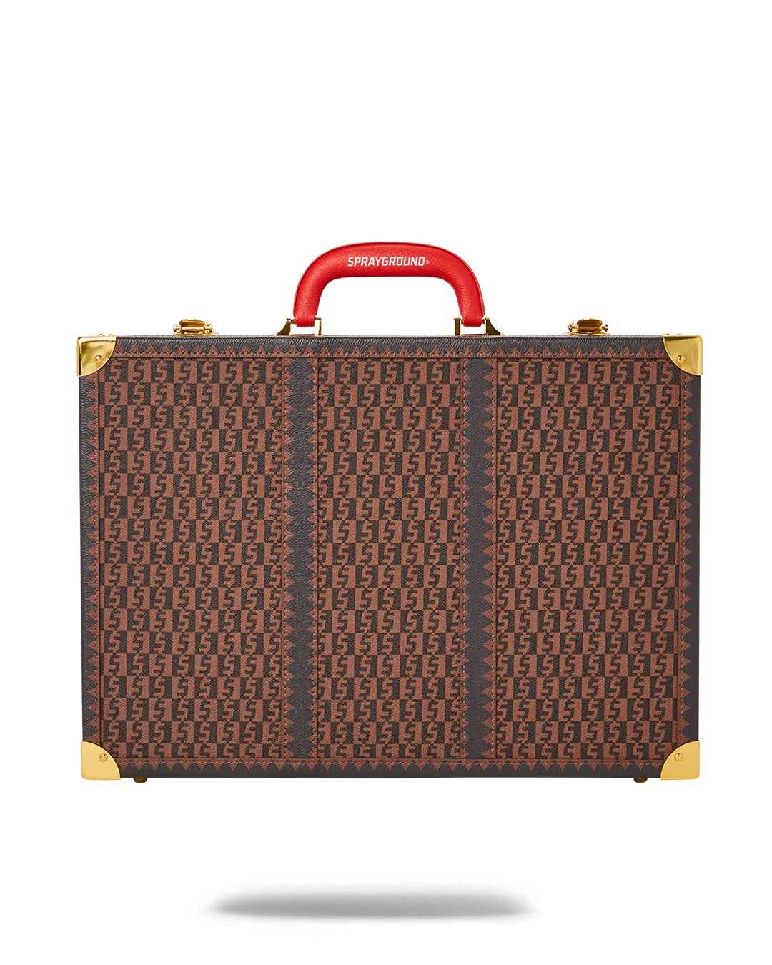 Τσαντεσ Sprayground Money Check Briefcase καφε | 5471AQSET