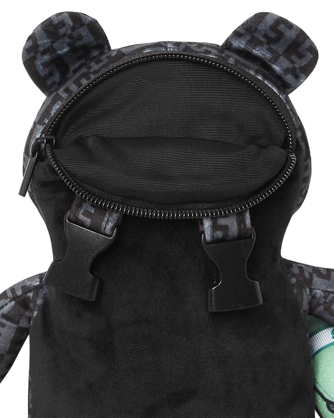 Σακιδια Sprayground Money Check Mini Cub Bear γκρι | 0534KJADO