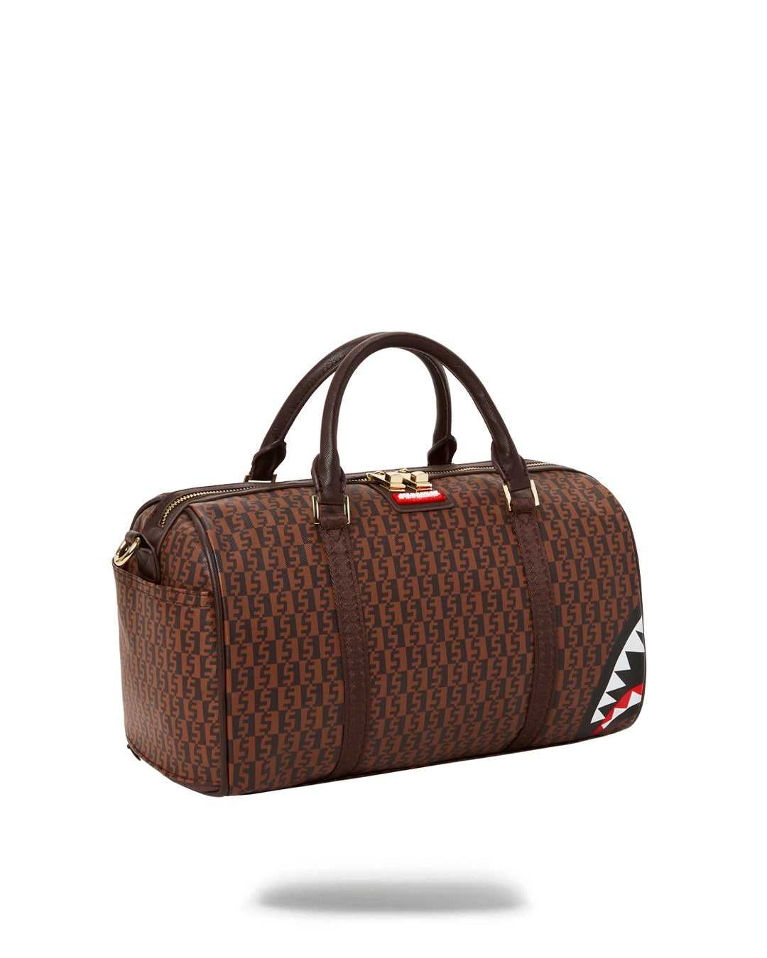 Τσαντεσ Sprayground Money Checkered Mini Duffle καφε | 4350XUZCQ