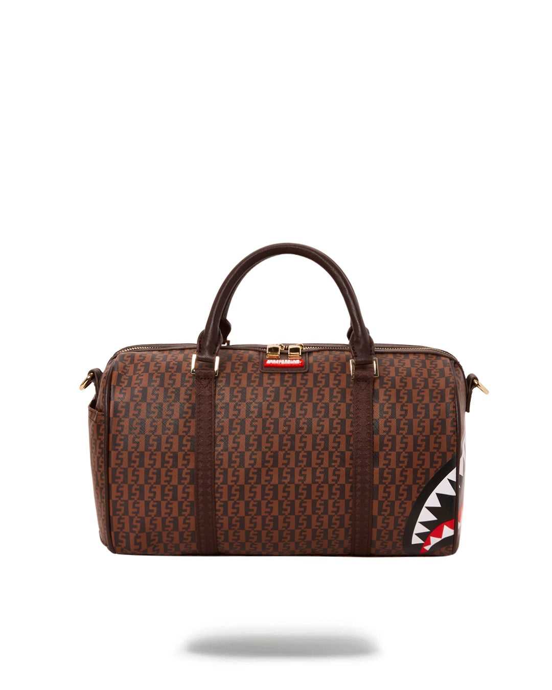 Τσαντεσ Sprayground Money Checkered Mini Duffle καφε | 4350XUZCQ