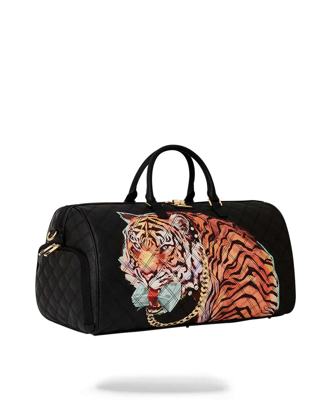 Τσαντεσ Sprayground Money Tigers Duffle μαυρα | 3874CRHXQ