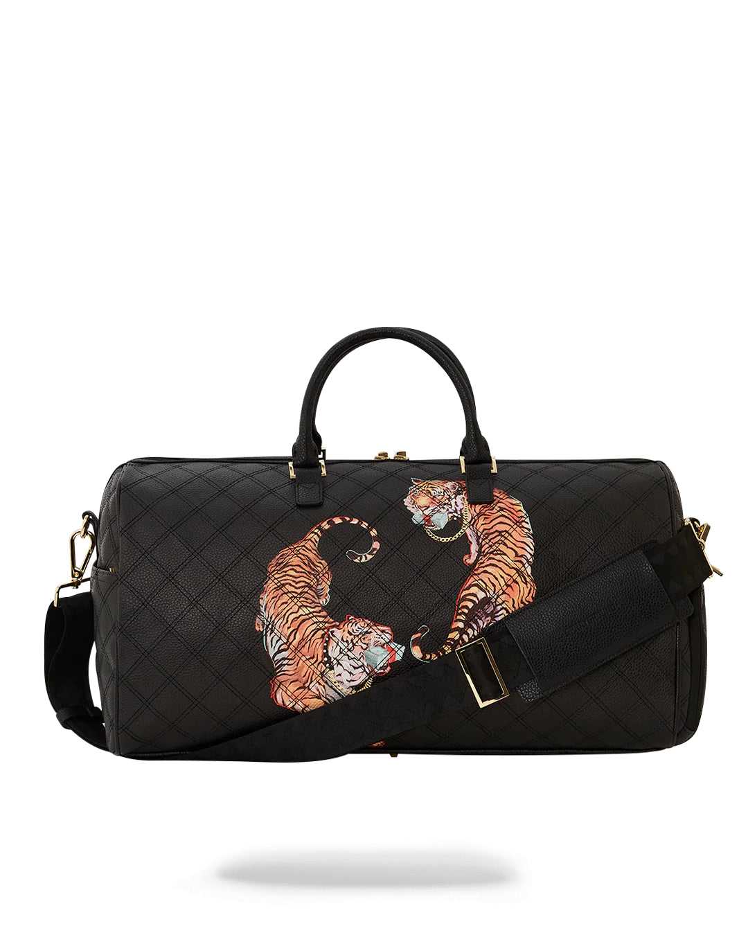 Τσαντεσ Sprayground Money Tigers Duffle μαυρα | 3874CRHXQ