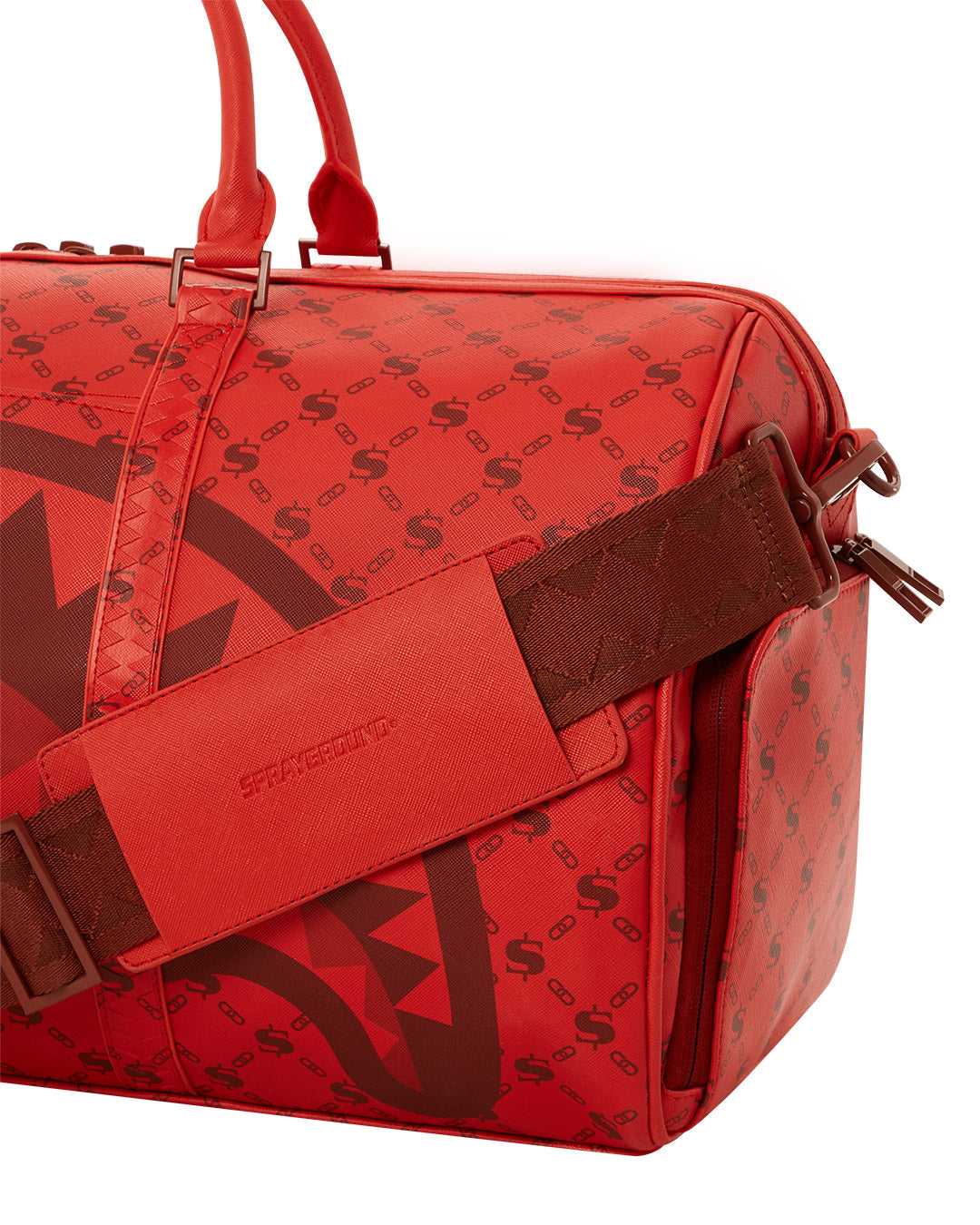 Τσαντεσ Sprayground Moneygram Brick Duffle σκούρο κοκκινα | 9805DQREP