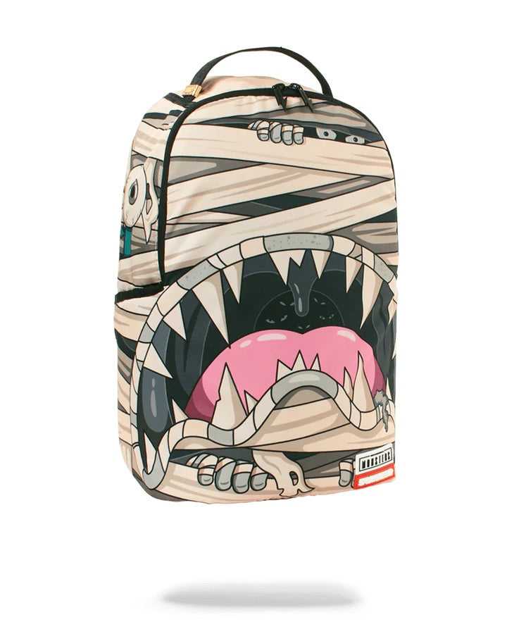 Σακιδια Sprayground Monsters Mummy Shark Μπεζ | 0758XKDWL