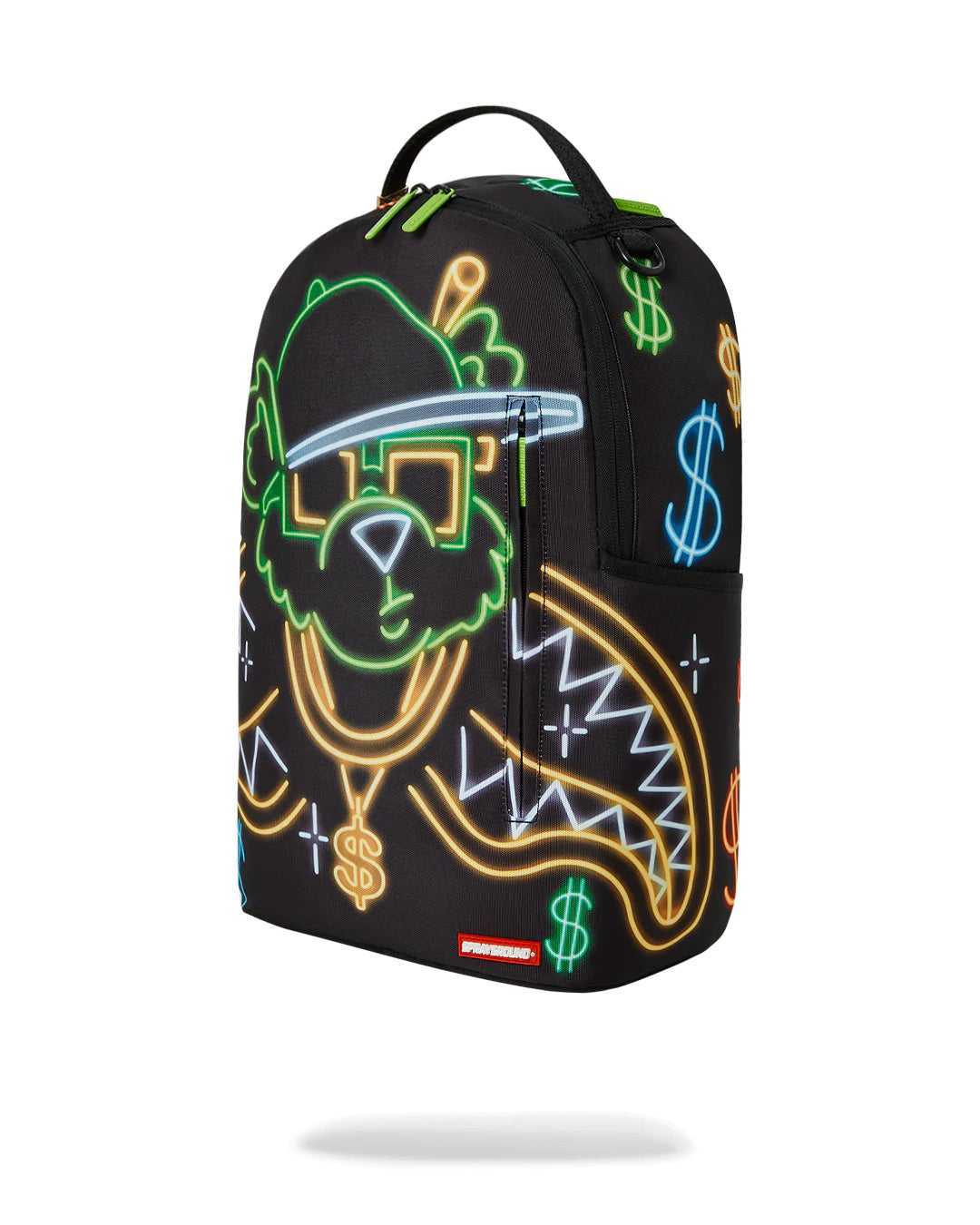 Σακιδια Sprayground Neon Money Bear Dlxsr μαυρα | 0798UCPIQ