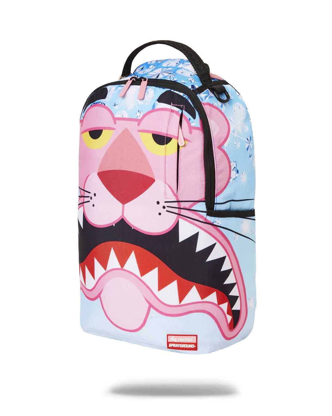 Σακιδια Sprayground Panther Sharkmouth Dlxr ροζ μπλε | 5396MWJYZ