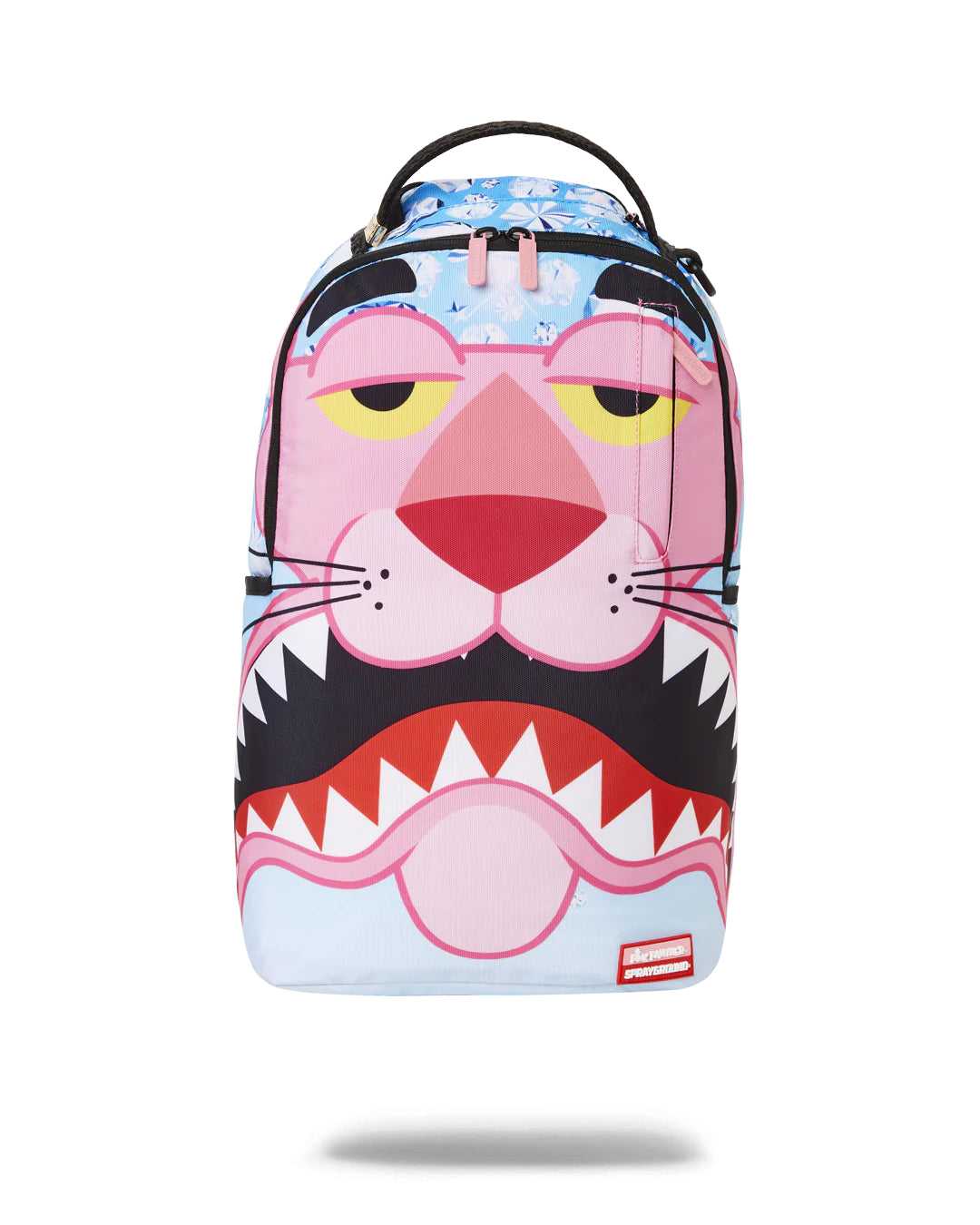 Σακιδια Sprayground Panther Sharkmouth Dlxr ροζ μπλε | 5396MWJYZ