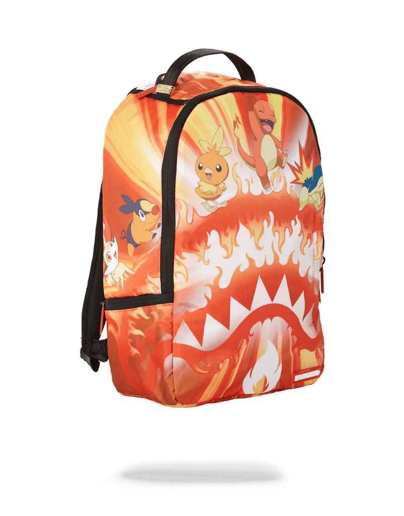 Σακιδια Sprayground Pokemon Fire Shark πορτοκαλι | 9546QYAFK