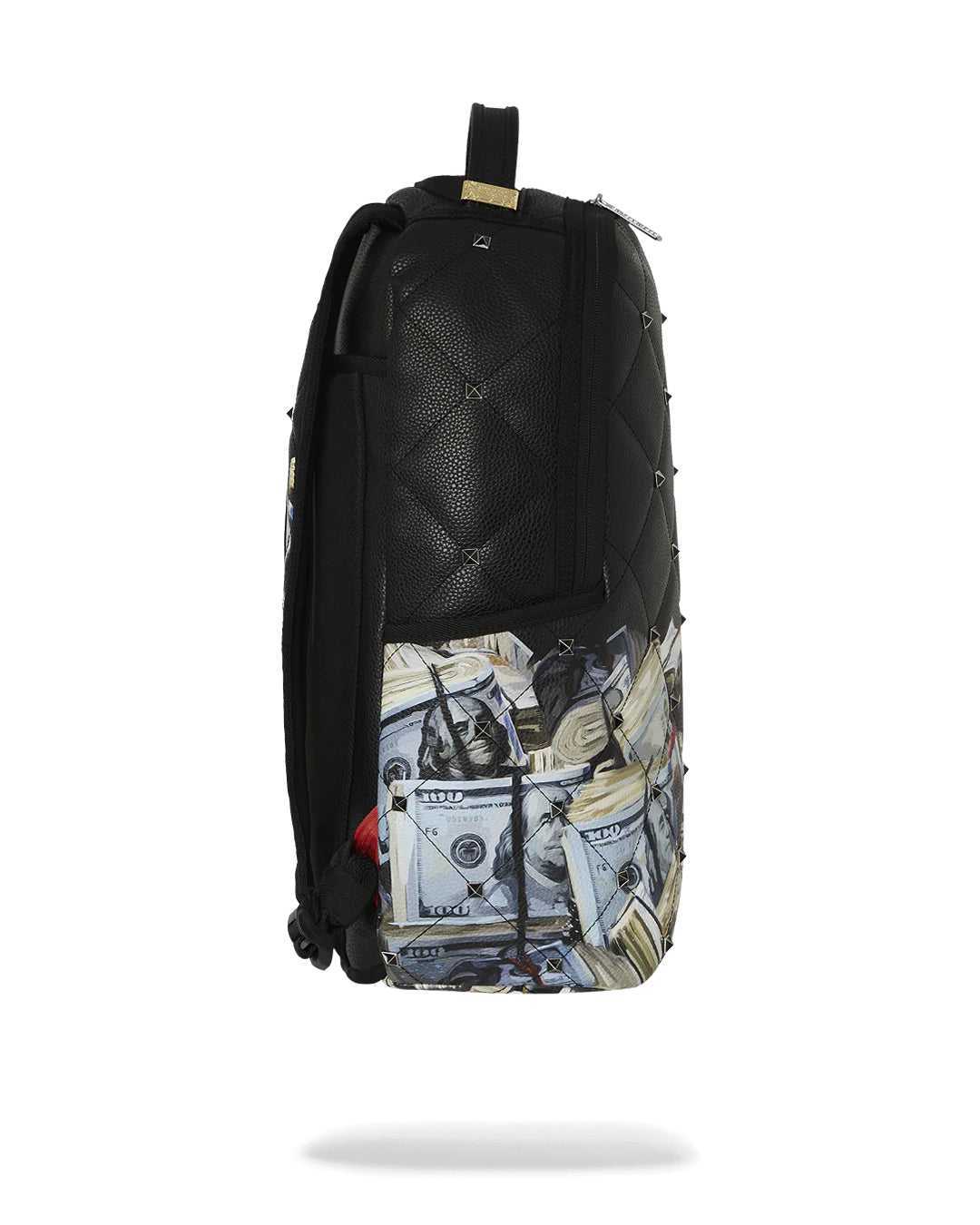 Σακιδια Sprayground Quilted Money Stash Studded μαυρα | 1893XZYSW