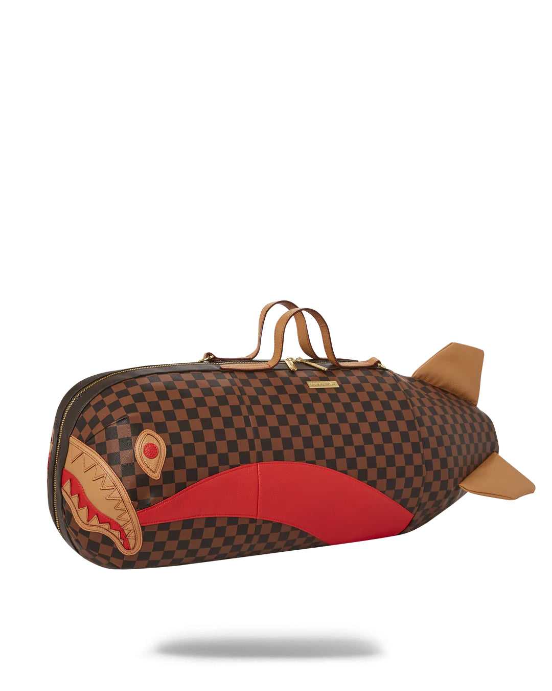 Τσαντεσ Sprayground Raceway Torpedo Duffle καφε | 6974HQAEK