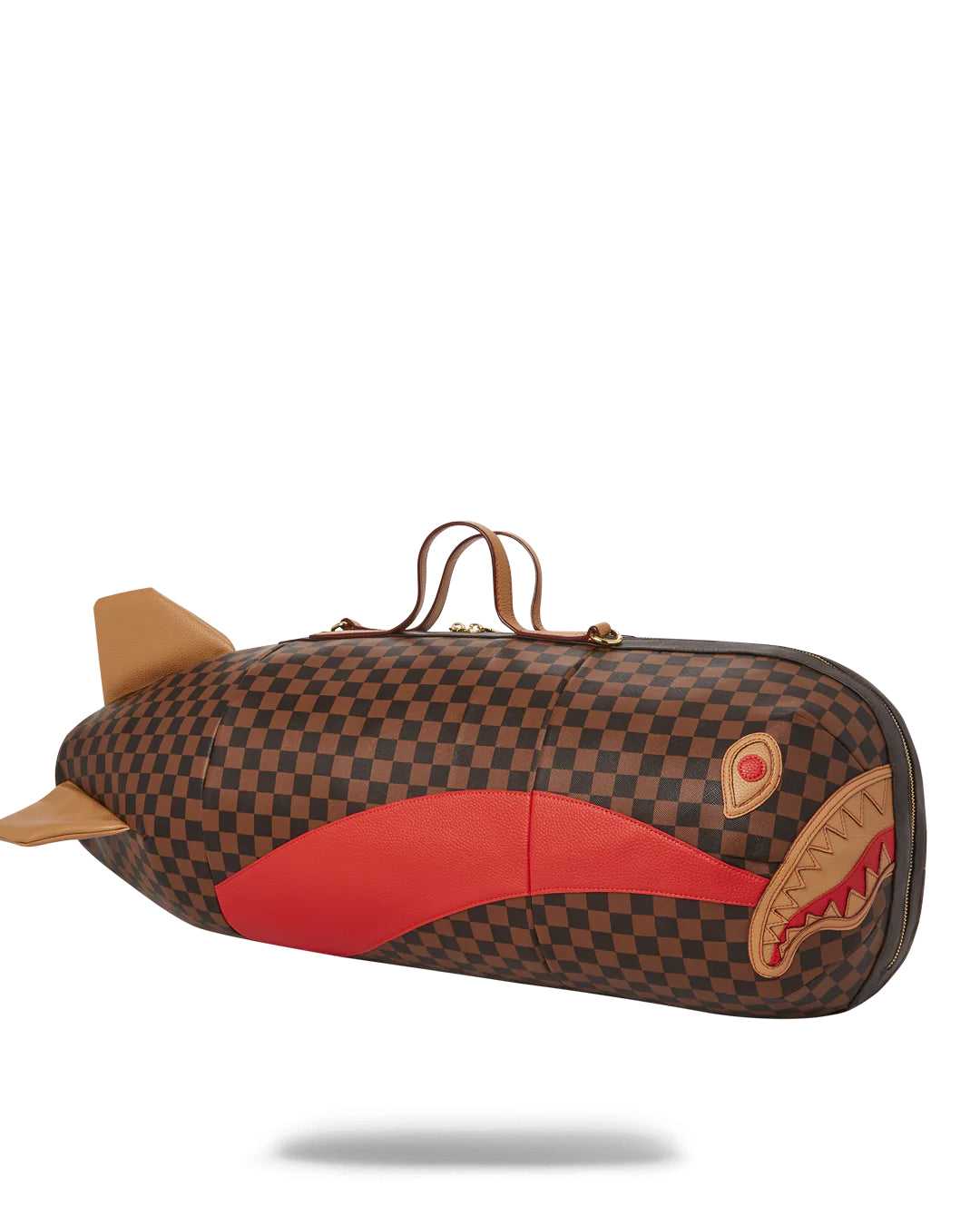 Τσαντεσ Sprayground Raceway Torpedo Duffle καφε | 6974HQAEK