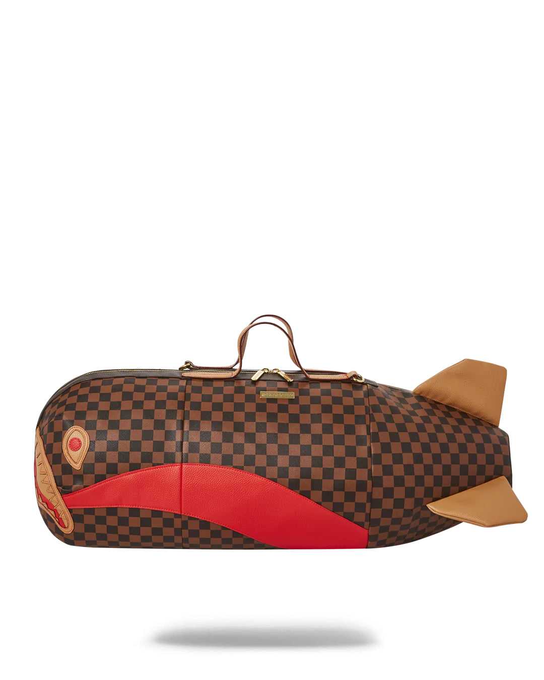 Τσαντεσ Sprayground Raceway Torpedo Duffle καφε | 6974HQAEK