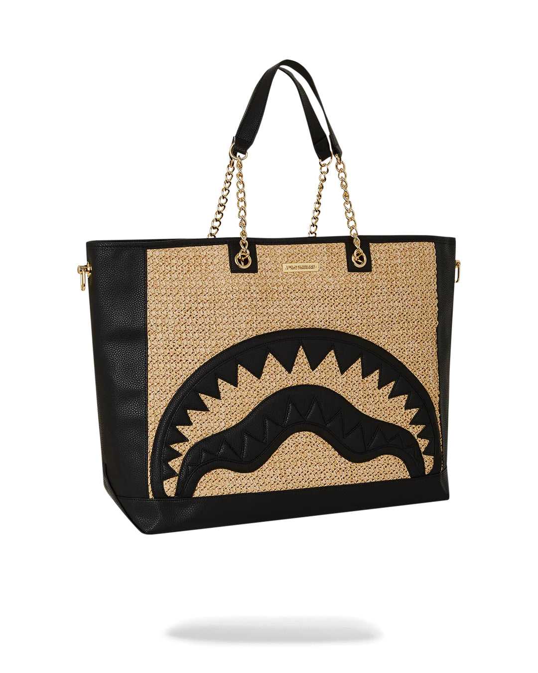 Τσαντεσ Sprayground Raffia Shark Tote Μπεζ | 6407TWFKH