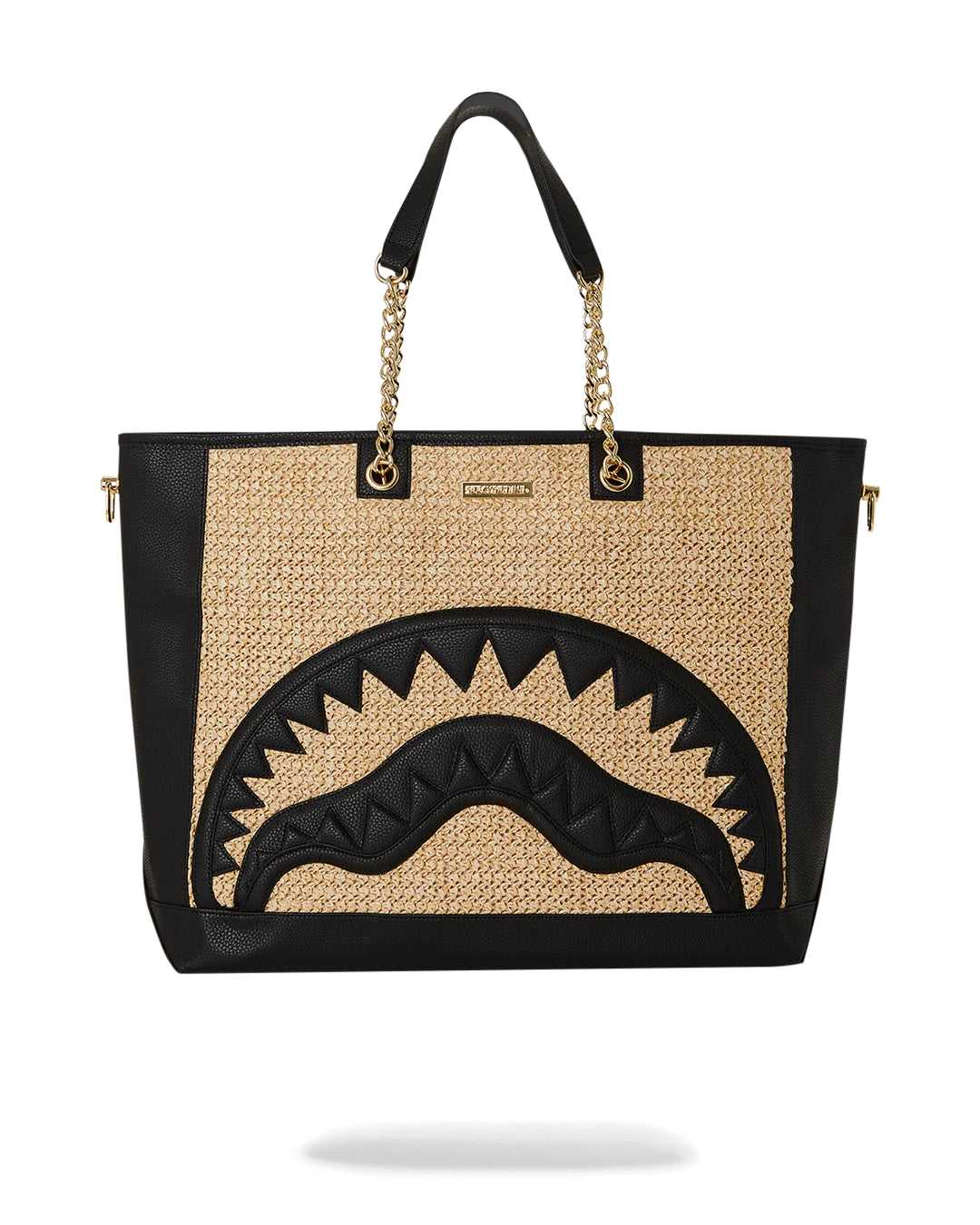 Τσαντεσ Sprayground Raffia Shark Tote Μπεζ | 6407TWFKH