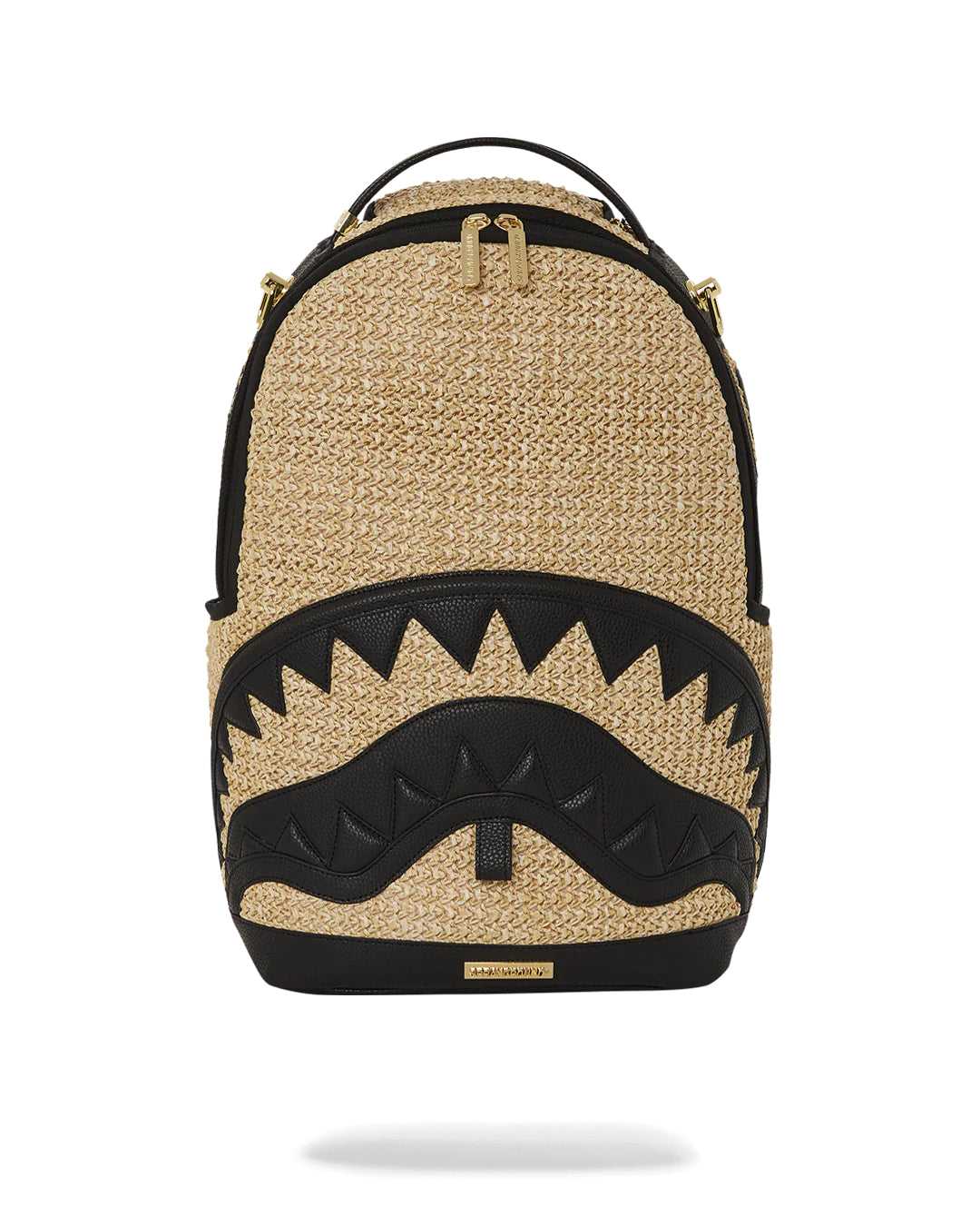 Σακιδια Sprayground Raffia Shark Μπεζ | 1680VKBXU