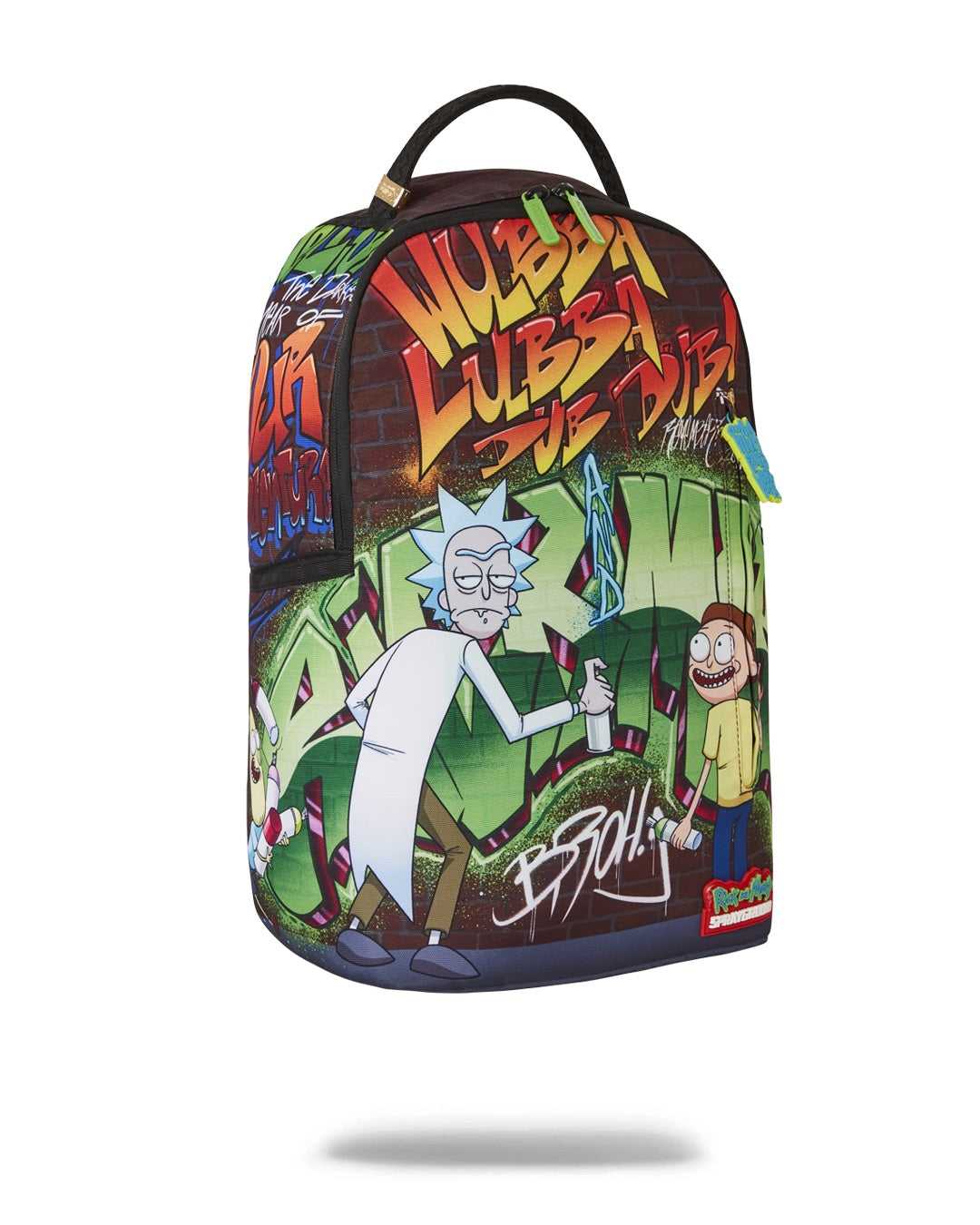 Σακιδια Sprayground Rick And Morty Graffiti Dlxr καφε | 8019YLMGJ