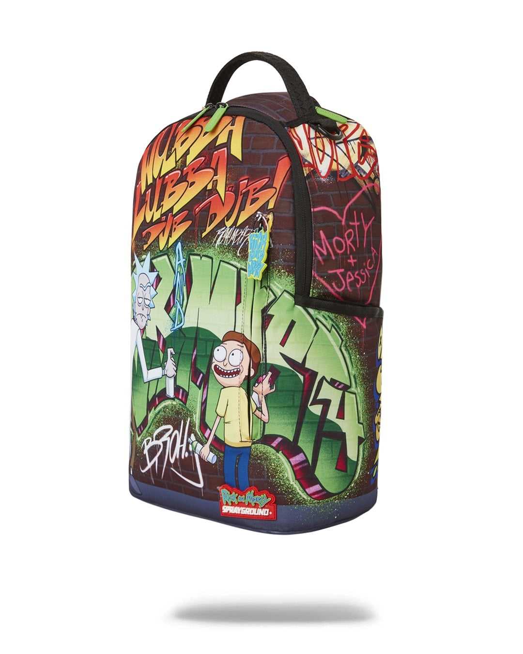 Σακιδια Sprayground Rick And Morty Graffiti Dlxr καφε | 8019YLMGJ