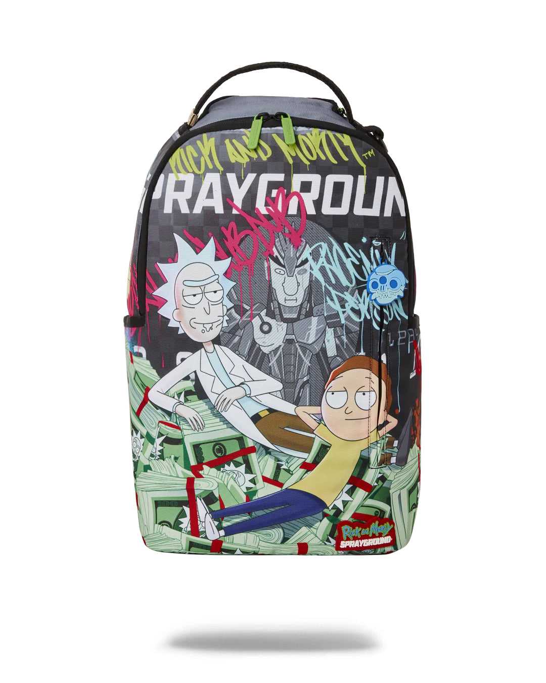 Σακιδια Sprayground Rick And Morty Grafitti Money Dlxr πρασινο | 0269AHRNV