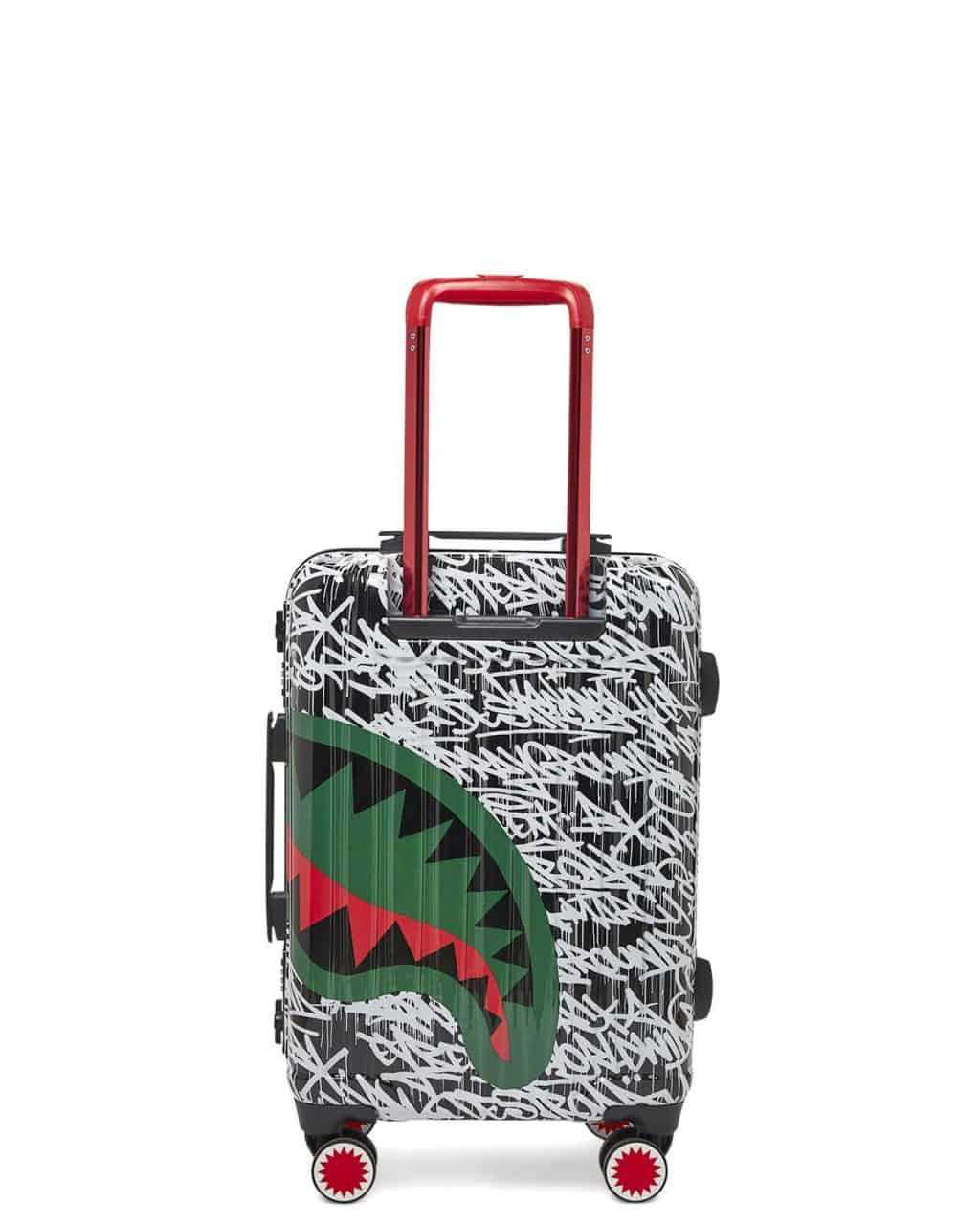 Βαλιτσεσ Sprayground Scribble Shark Hard Shell Carry On μαυρα | 1283CADGN