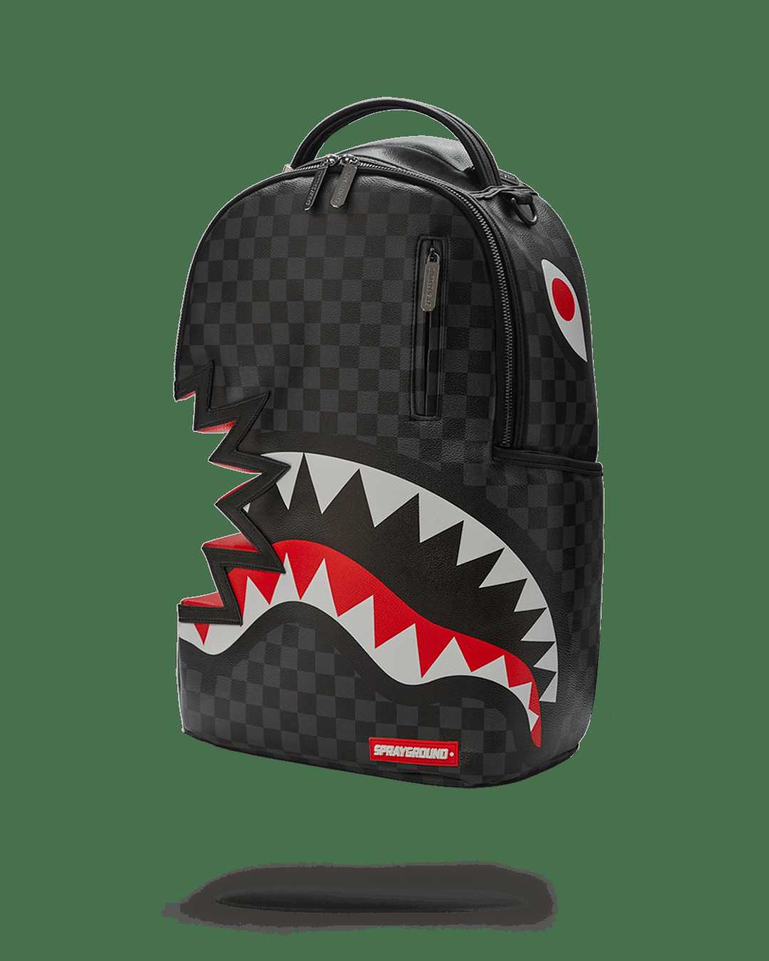 Σακιδια Sprayground Shark Bite Sharks In Paris Gray (Dlxv) μαυρα | 9324AVQMK