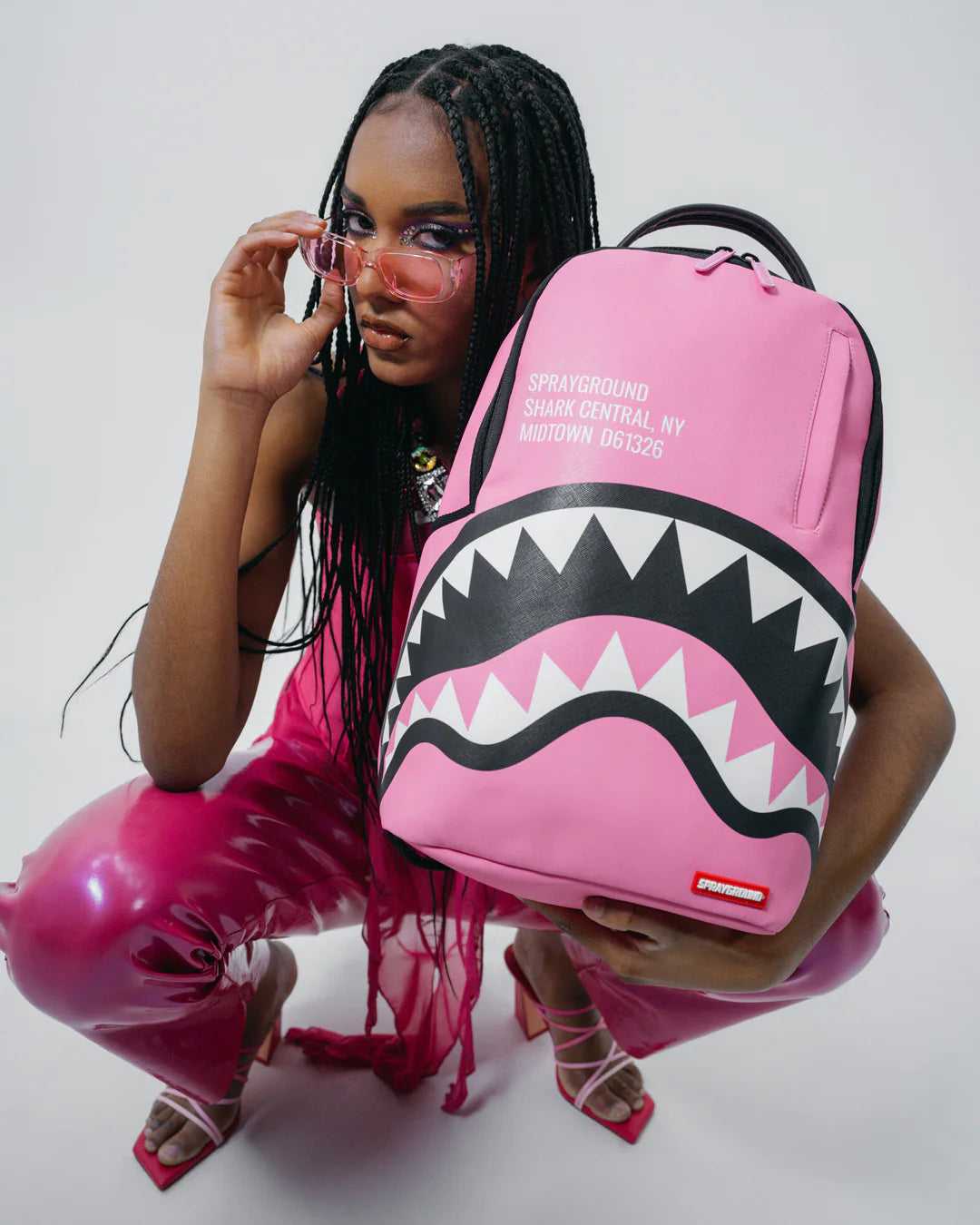 Σακιδια Sprayground Shark Central 2.0 Dlxsv ροζ | 1504IBZUW