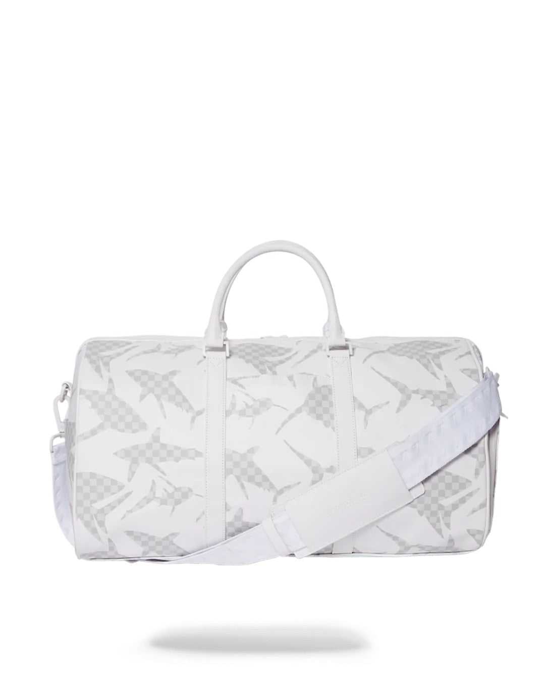 Τσαντεσ Sprayground Shark Pattern Duffle ασπρα ασπρα | 8290LDIWV