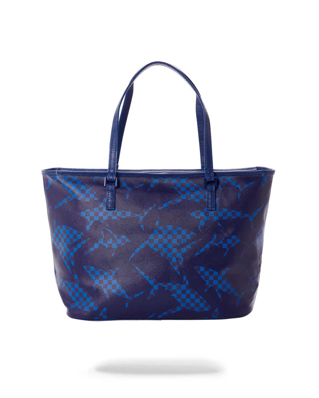 Τσαντεσ Sprayground Shark Pattern Tote καμουφλάζ μπλε μπλε | 0492RMPVZ