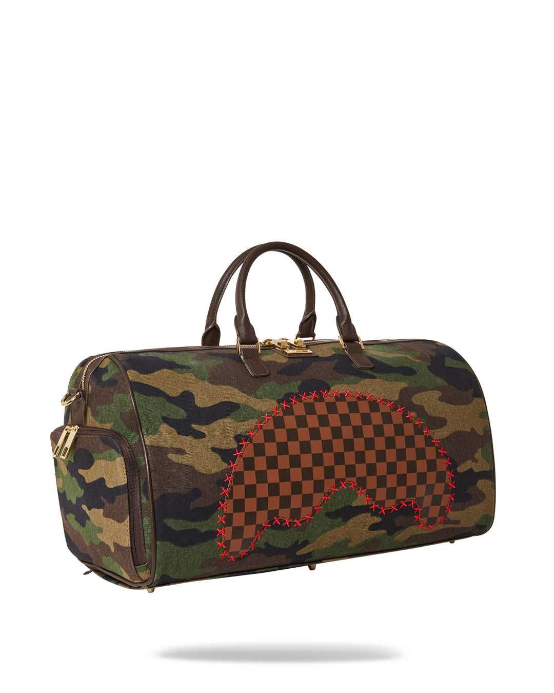 Τσαντεσ Sprayground Shark Shape Check Duffle πρασινο | 0453TEMFN