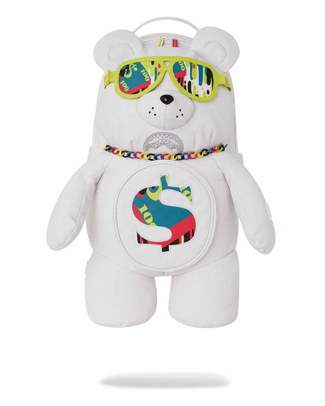 Σακιδια Sprayground Shark Trip Moneybear ασπρα | 9762RUJEF