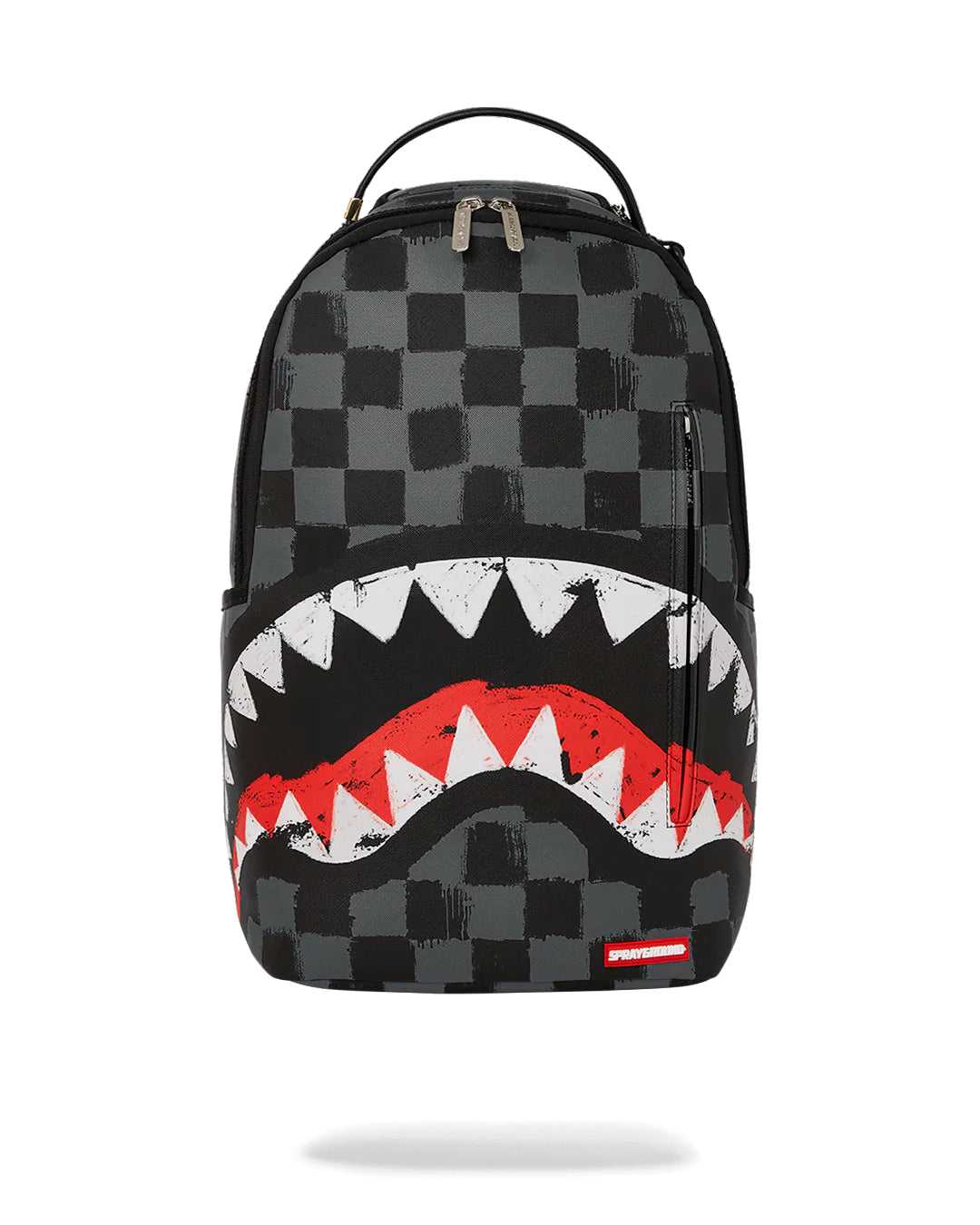 Σακιδια Sprayground Sharks In Paris Gray Paint γκρι | 5376YQVPC