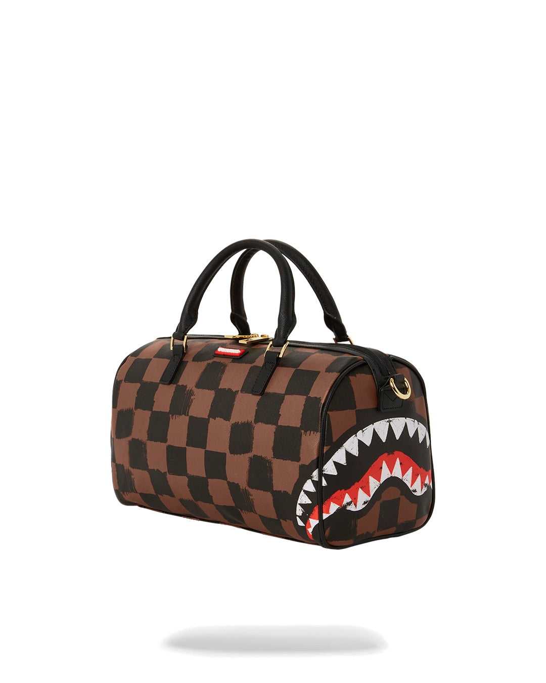 Τσαντεσ Sprayground Sharks In Paris Painted Mini Duffle καφε | 7613IRSTY