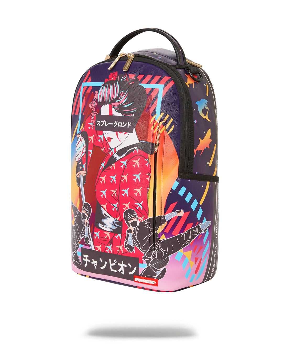 Σακιδια Sprayground Sharkuza Dlx μωβ | 3840VFKCP