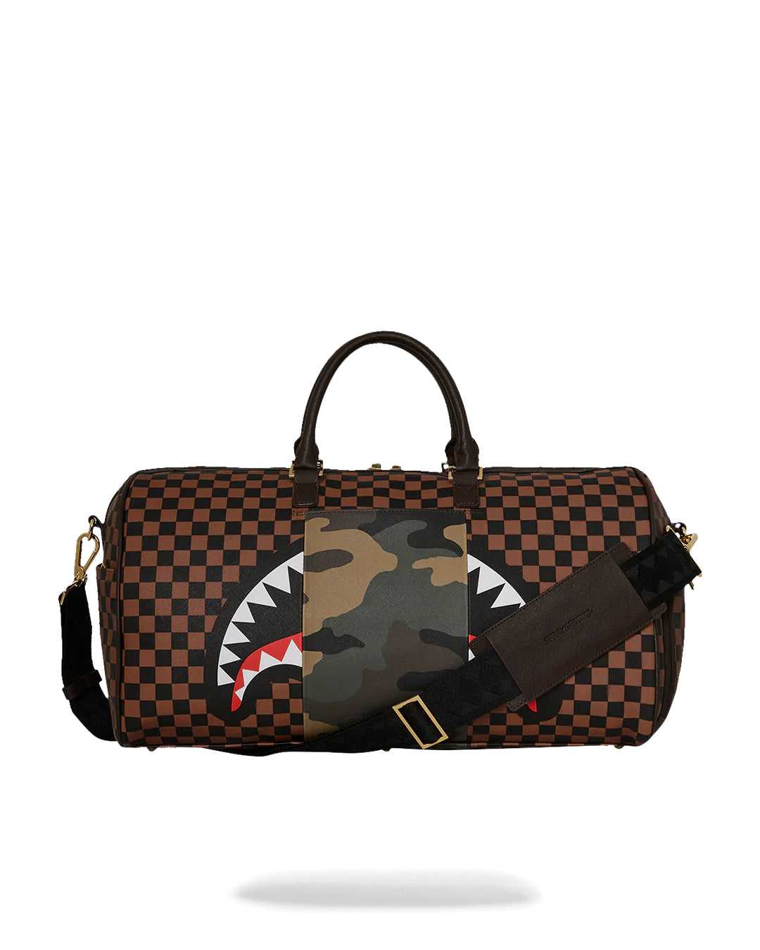 Τσαντεσ Sprayground Sip With Accent Duffle καμουφλάζ καφε | 9174PXMRN