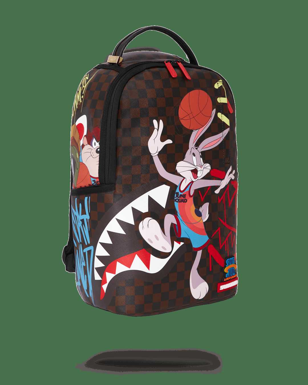 Σακιδια Sprayground Space Jam 2 Checkered καφε | 8230EMWAN